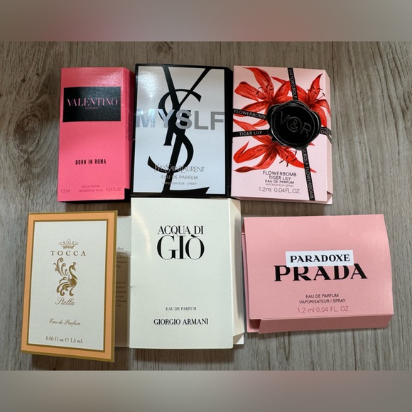 Tocca Other - Luxury Perfume Samples-Tocca Stella, Prada,YSL, Viktor Rolf, Valentino and More!